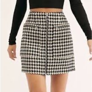 Scotch & Soda Houndstooth Skirt